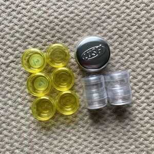 Assorted Travel Jars Containers